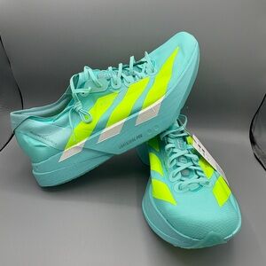 adidas Adizero Adios Pro 4 Flash Aqua Lucid Lemon